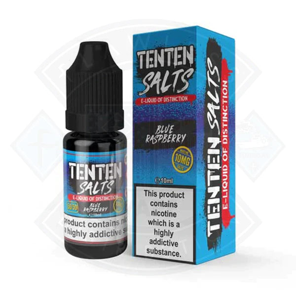 TENTEN Salts E-Liquid of Distinction Blue Raspberry 10ml