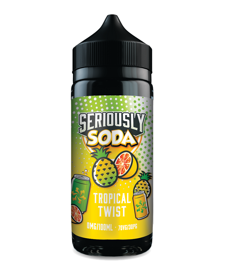 Seriously Soda-Tropical Twist  0mg 100ml Shortfill