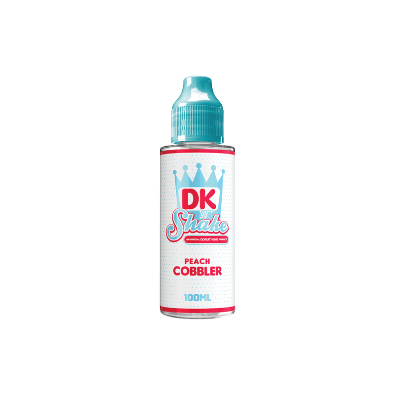 Donut King Shakes  - Peach Cobbler 0mg 100ml Shortfill