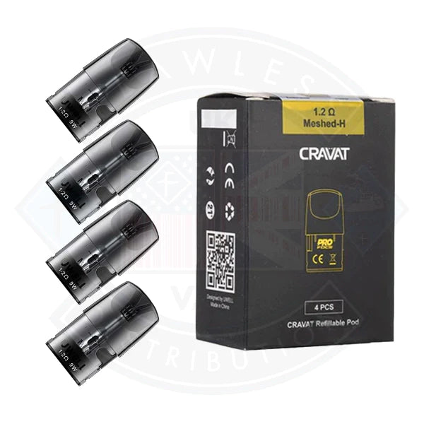 Uwell Cravat Refillable Pod 1.2ohm /4pack