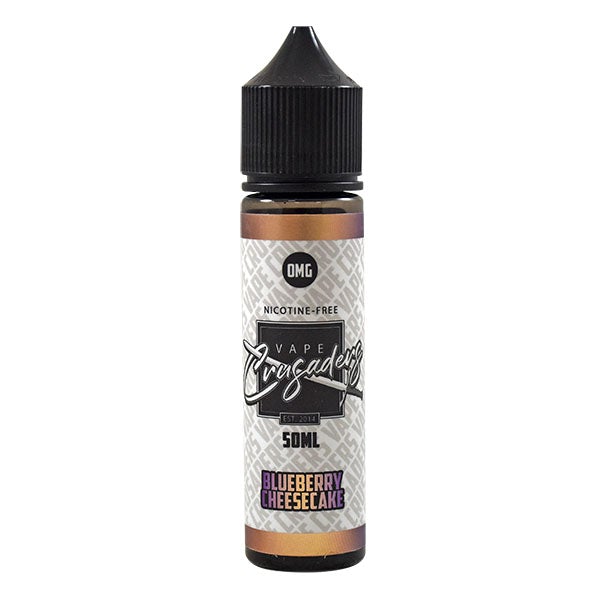 Vape Crusaders - Blueberry Cheesecake 0mg 50ml Shortfill