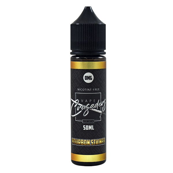 Vape Crusaders - Bourbon Stained 0mg 50ml Shortfill