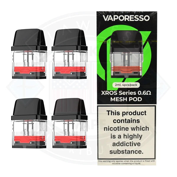 Vaporesso Xros Series Replacement Pod 2ml/4pcs