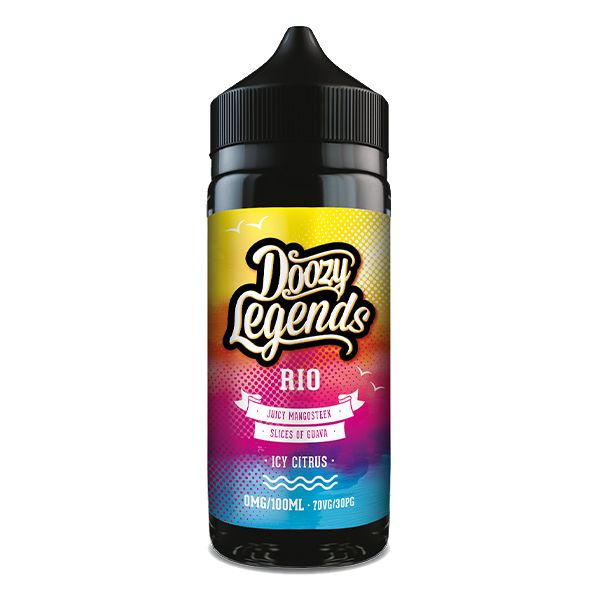 Doozy Legends- Rio 0mg 100ml Shortfill