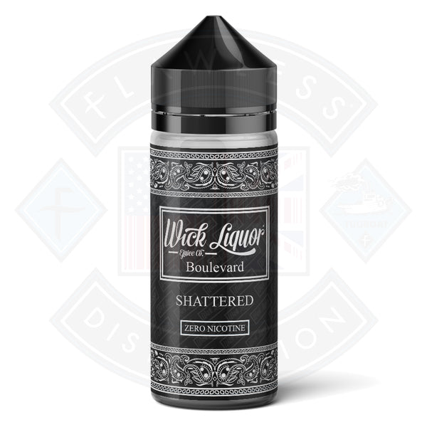 Wick Liquor Boulevard Shattered 100ml 0mg Shortfill E-liquid