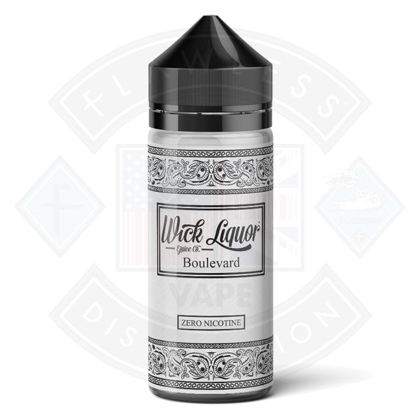 Wick Liquor Boulevard 100ml 0mg Shortfill E-liquid