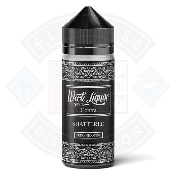 Wick Liquor Contra Shattered 100ml 0mg Shortfill E-liquid