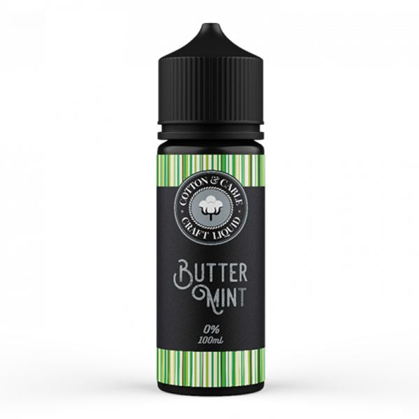 Cotton & Cable Desserts - Butter Mint 0mg 100ml Shortfill