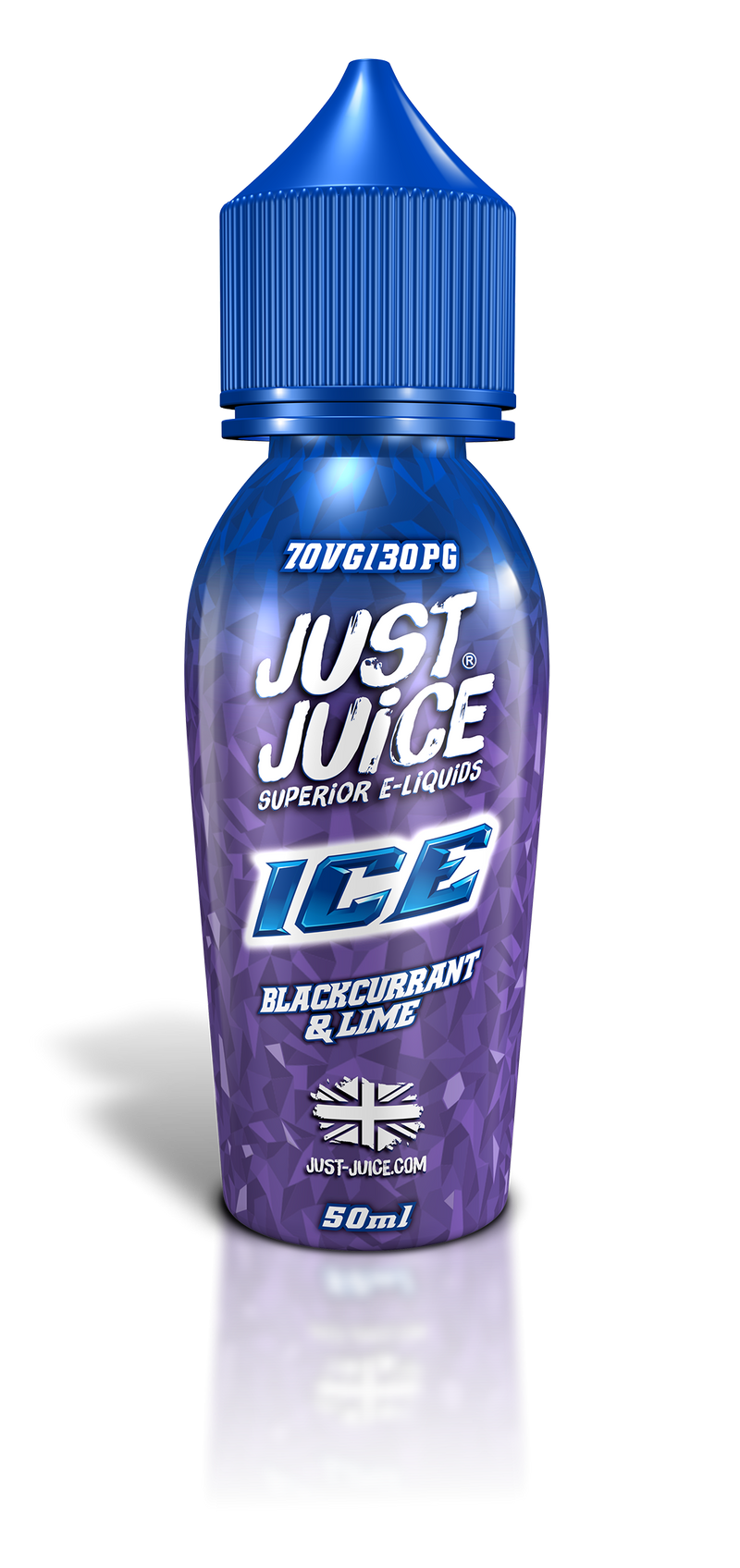 Just Juice Ice Blackcurrant and Lime 0mg 50ml Shortfill