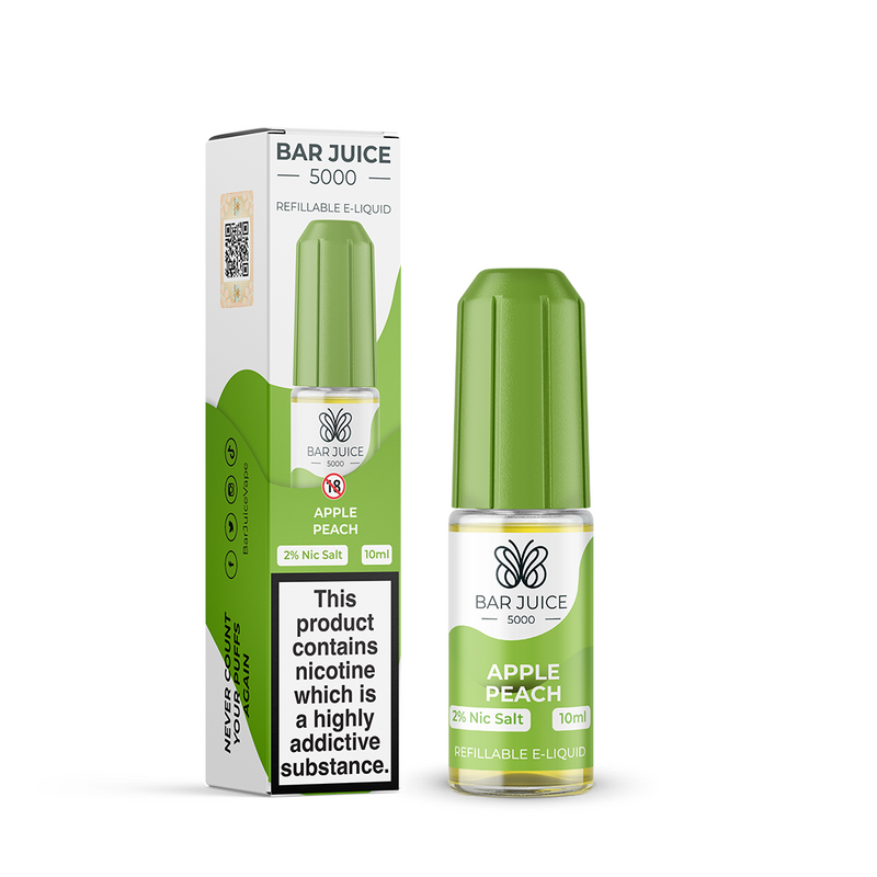 Bar Juice 5000 Nic Salt Apple Peach 10ml