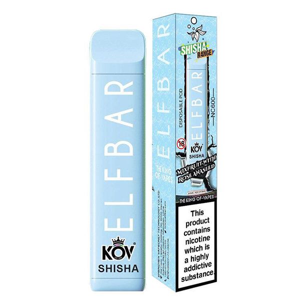 Elf Bar NC600 KOV Shisha Range Disposable Device