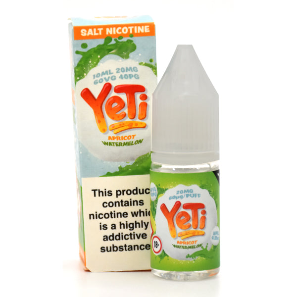 Yeti Salt - Apricot Watermelon 10ml E Liquid