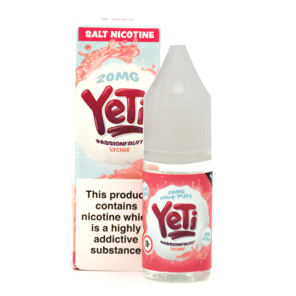 Yeti Salt - Passionfruit Lychee 10ml E Liquid