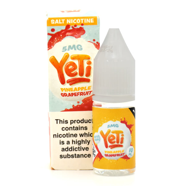 Yeti Salt - Pineapple Grapefruit 10ml E Liquid