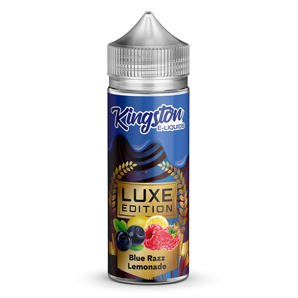 Kingston Luxe Edition - Blue Razz lemonade 0mg 100ml Shortfill