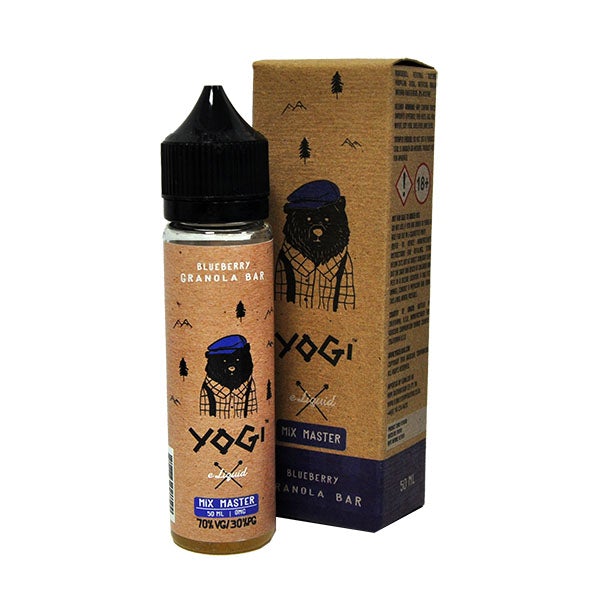 Yogi - Blueberry Granola Bar 0mg 50ml Shortfill E-liquid