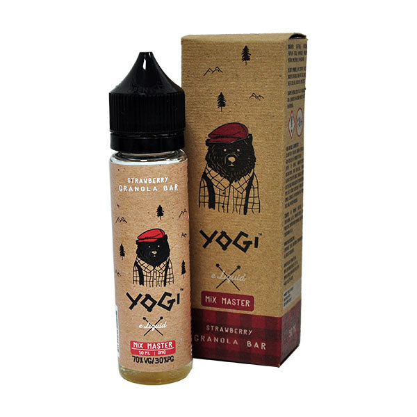 Yogi - Strawberry Granola Bar 0mg 50ml Shortfill E-liquid