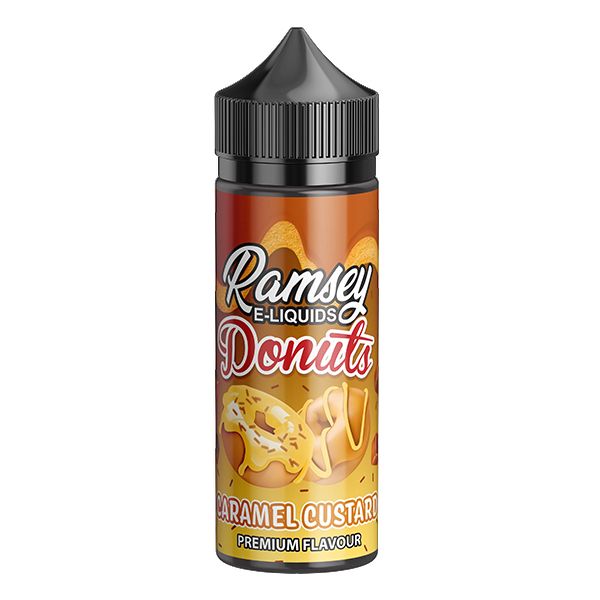 Ramsey Donuts - Caramel Custard 0mg 100ml Shortfill