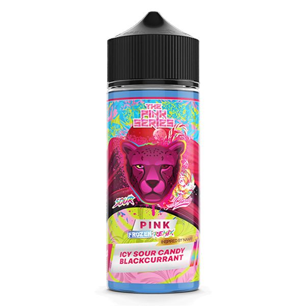 Dr Vapes The Pink Series - Pink Sour Candy Remix Frozen Blackcurrant 100ml 0mg Shortfill e-liquid