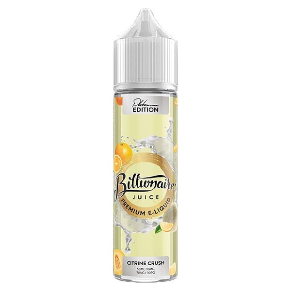 Billionaire Juice Platinum Series - Citrine Crush 0mg 50ml Shortfill