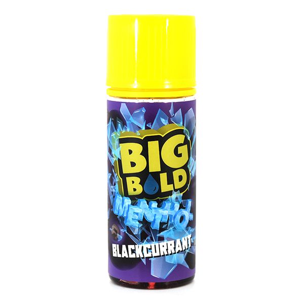 Big Bold Menthol - Blackcurrant 0mg 100ml Shortfill