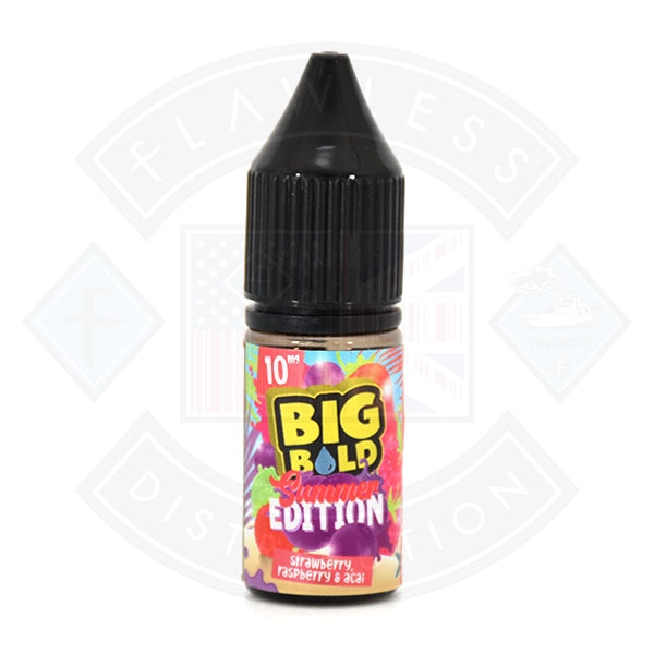 Big Bold Summer Salt Strawberry, Raspberry & Acai 10ml