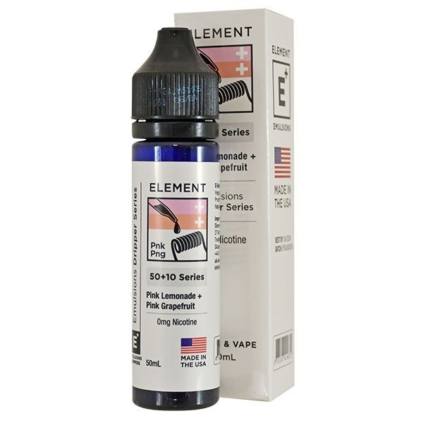 Element Emulsion - Pink Lemonade & Pink Grapefruit  0mg 50ml Shortfill