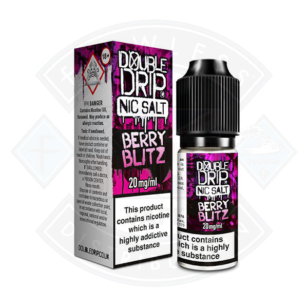 Double Drip Nic Salt Berry Blitz 10ml E-liquid