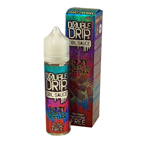 Double Drip Fizzy Cherry Cola Bottles 0mg 50ml Shortfill