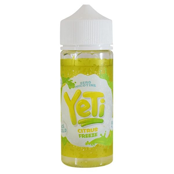 Yeti Ice Cold Citrus Freeze 0mg 100ml Shortfill E-Liquid