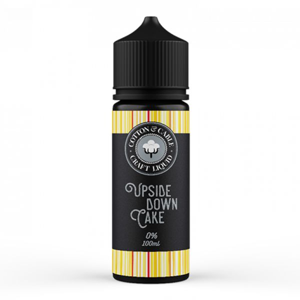 Cotton & Cable Desserts - Upside Down Cake 0mg 100ml Shortfill