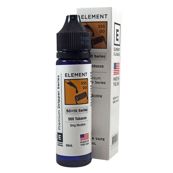 Element E-Liquid - 555 Tobacco 0mg 50ml Shortfill