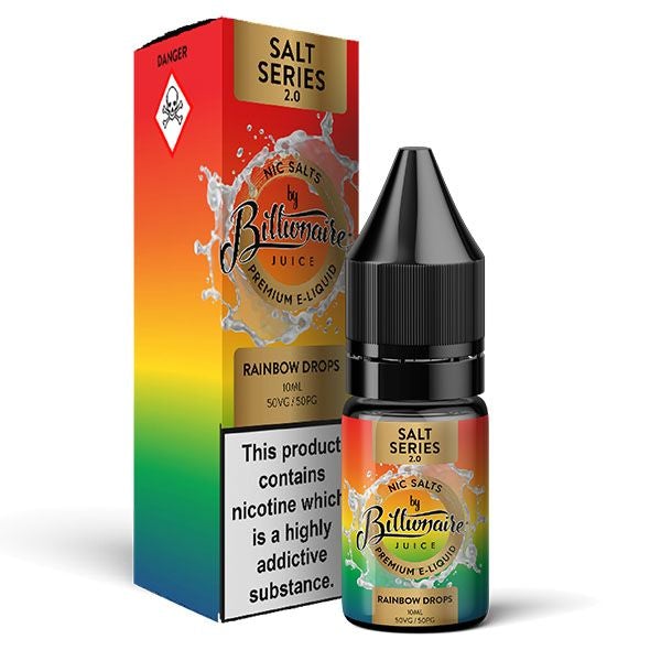 Billionaire Juice Salt Series Nic Salt - Rainbow Drops 10ml