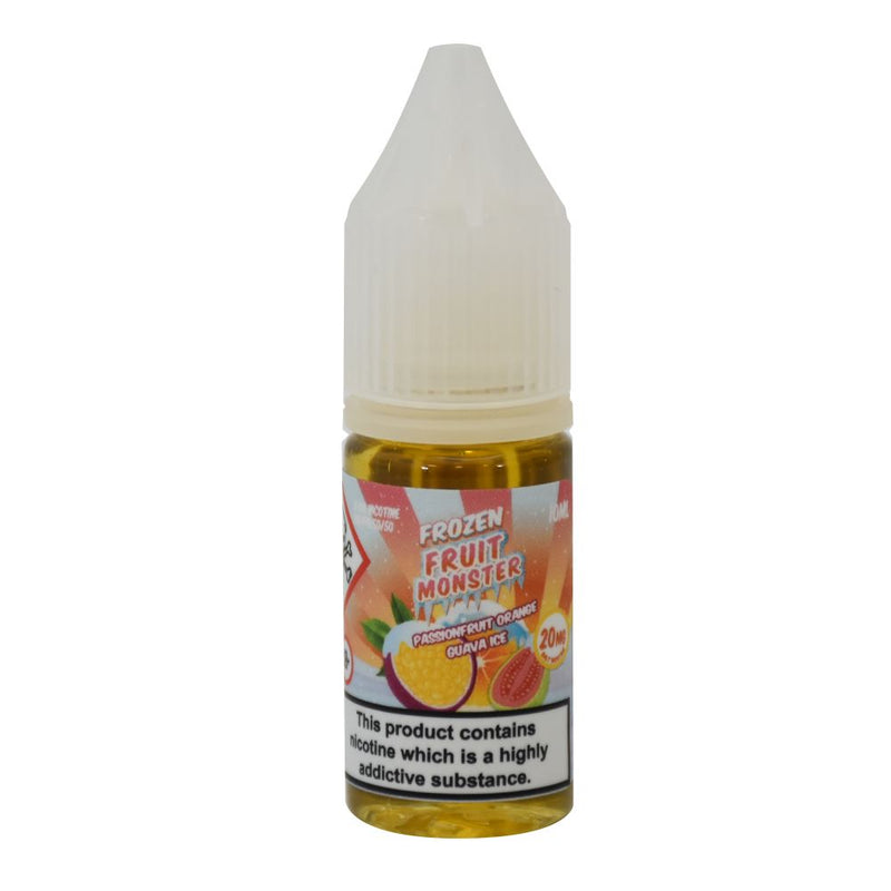 Frozen Fruit Monster Salt - Passionfruit Orange Guava Ice 10ml