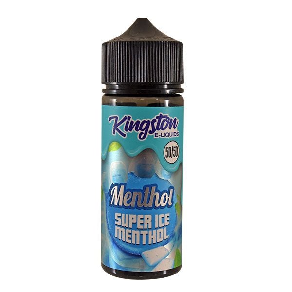 Kingston Menthol Super Ice Menthol 0mg 100ml 50/50 Shortfill E-Liquid