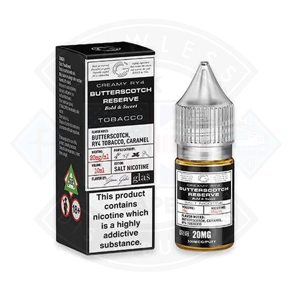 Glas Basix Series Creamy RY4 Butterscotch Reserve Salt 10ml