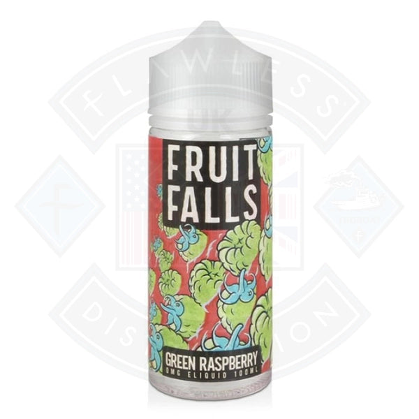 Fruit Falls - Green Raspberry 0mg 100ml Shortfill