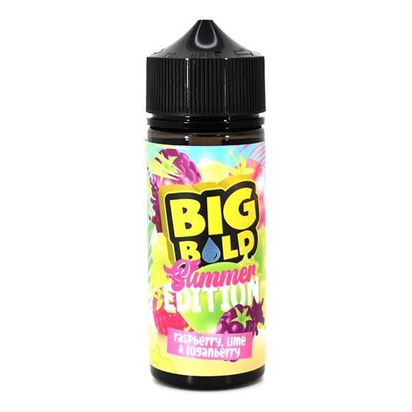 Big Bold Summer Edition - Raspberry, Lime & Loganberry 0mg 100ml Shortfill