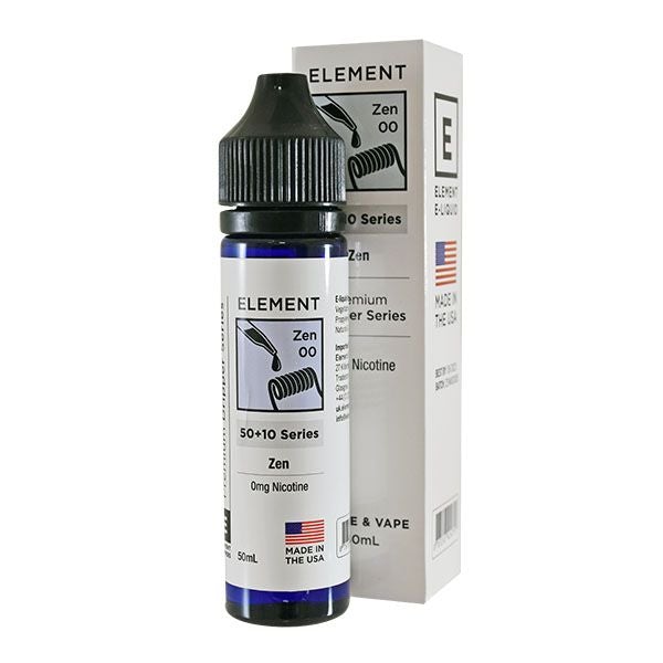 Element Eliquid Zen 0mg 50ml Shortfill