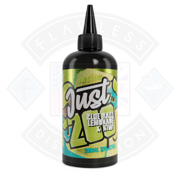 Joe's Juice Just 200 - Blue Razz Lemonade & Kiwi 0mg 200ml Shortfill