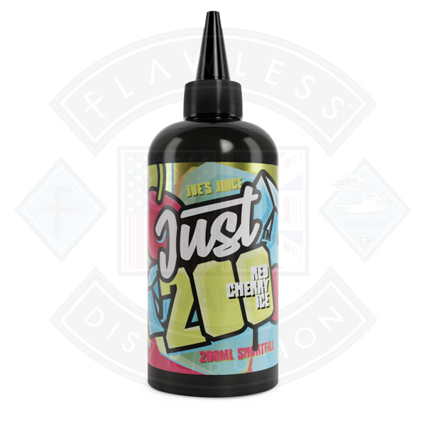 Joe's Juice Just 200 - Red Cherry ICE 0mg 200ml Shortfill