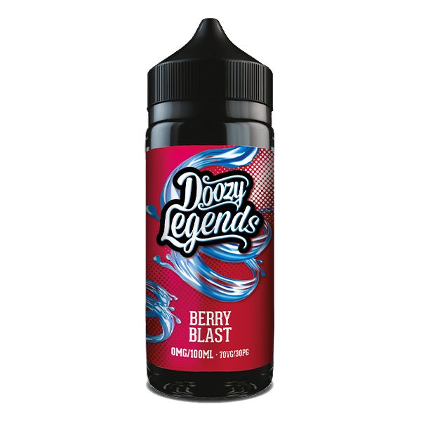 Doozy Legends- Berry Blast 0mg 100ml Shortfill