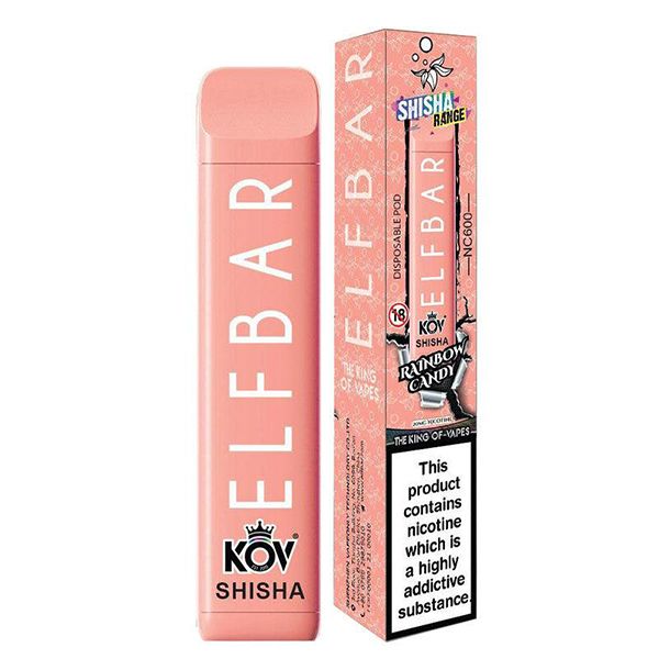 Elf Bar NC600 KOV Shisha Range Disposable Device