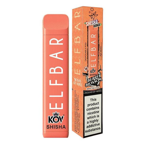 Elf Bar NC600 KOV Shisha Range Disposable Device