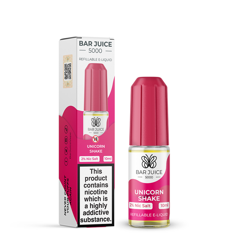 Bar Juice 5000 Nic Unicorn Shake Salt 10ml