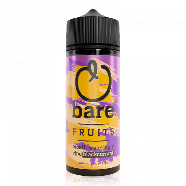 Bare Fruits Mouth Wateringly Ripe Blackcurrant 100ml Shortfill