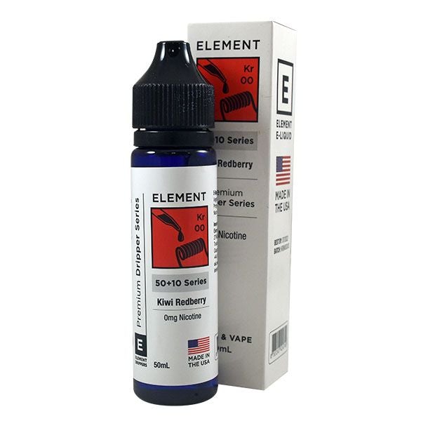 Element E-Liquid - Kiwi Redberry  0mg 50ml Shortfill