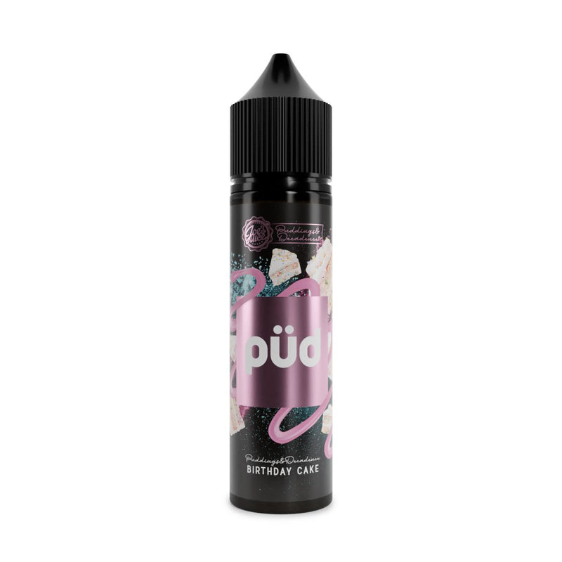 PUD Pudding & Decadence Birthday Cake 0mg 50ml Shortfill E-Liquid