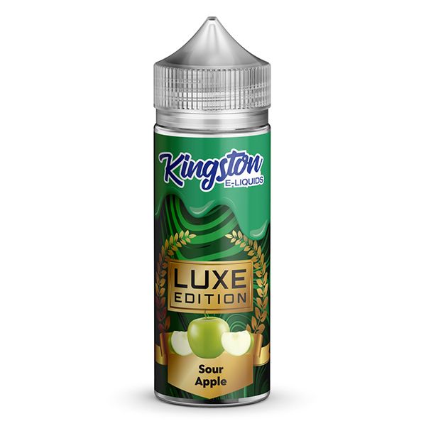 Kingston Luxe Edition - Sour Apple 0mg 100ml Shortfill