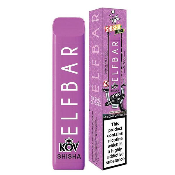 Elf Bar NC600 KOV Shisha Range Disposable Device